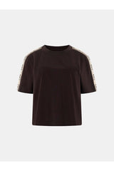 GUESS KADIN BRITNEY CROP TEE V3RI08I3Z14 - Siyah