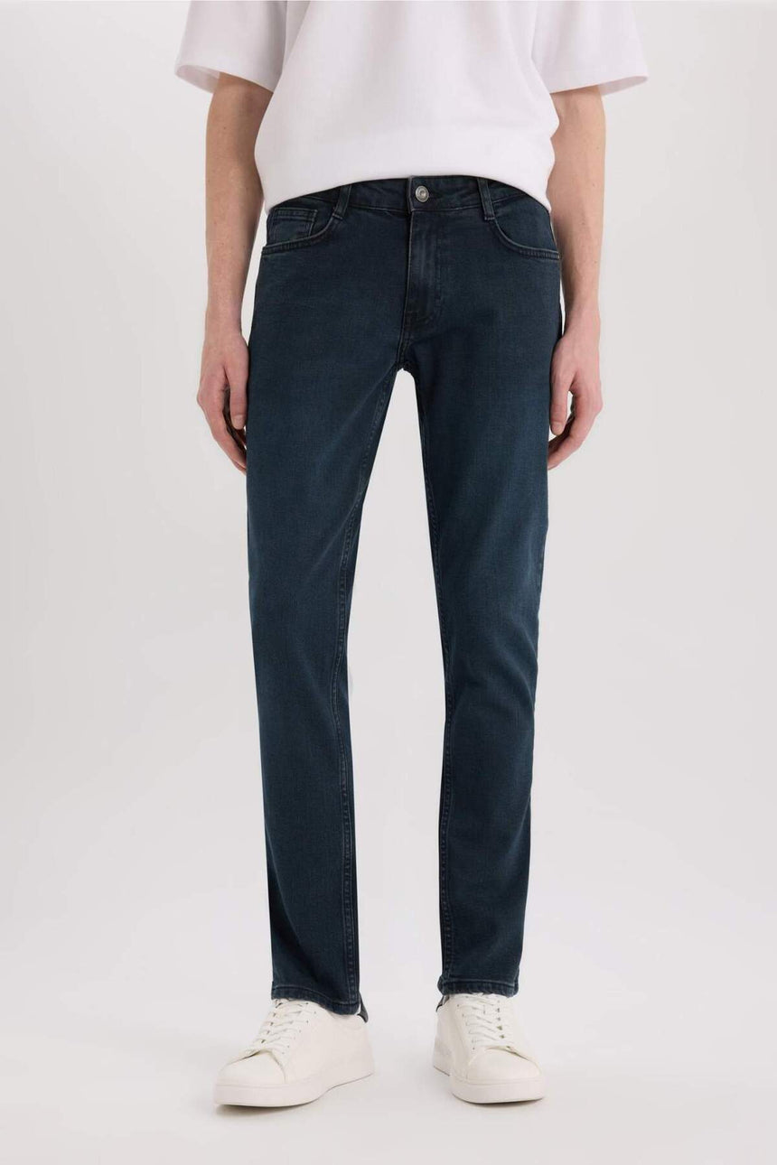 Defacto Erkek Denim R8791AZ - Mavi/Siyah