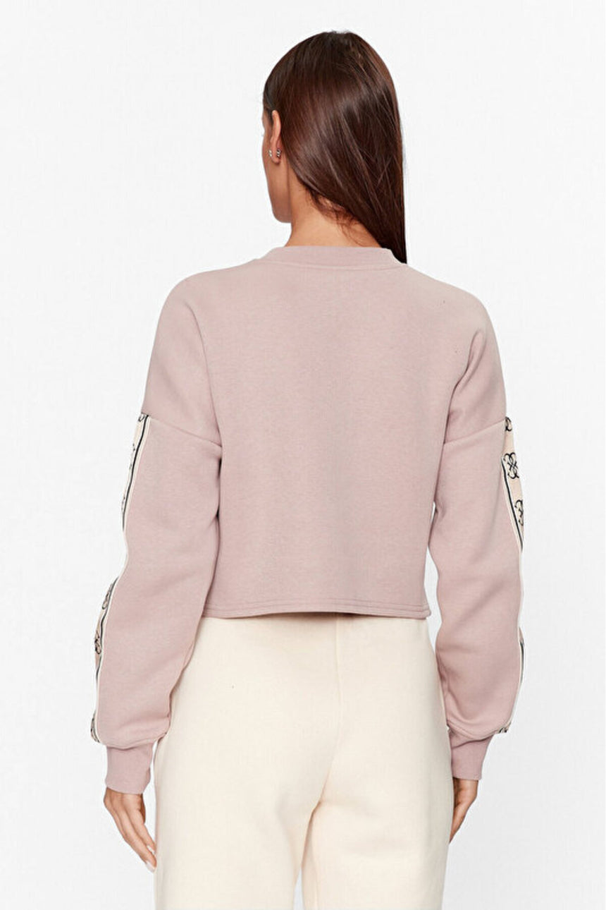 GUESS KADIN CYMONE CN SWEATSHIRT V3BQ16KB3P2 - Kahverengi /Vizon
