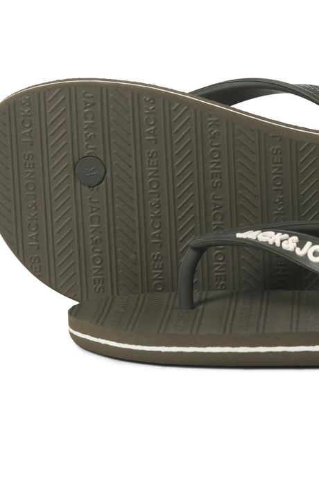 JACK&JONES JFWBASIC FLIP FLOP LN 12230631 - Koyu Zeytin Yeşili