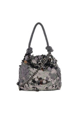 Guess Kadın holıday shıne top ha evenıngs-bags hwem9538750 - Metalik Gri