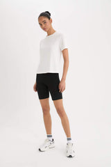 Defacto Kadın Leggings B9544Ax - Siyah
