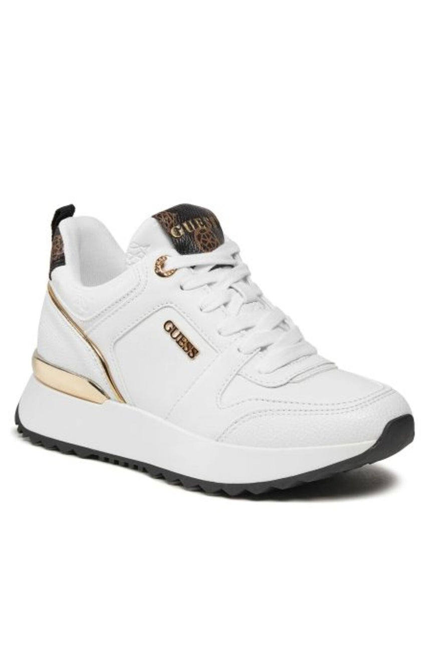 Guess Kadın Kaddy Sneaker Fl8Ddy - Beyaz