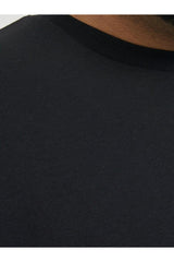 Jack & Jones Plus Bradley Erkek Büyük Beden Sweatshirt 12250594 - Siyah