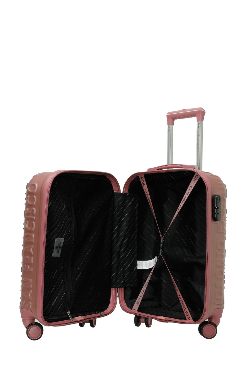 LUMBERJACK LUGANO -K ABS 5PR - Pudra Pembe