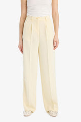 Defacto Kadın Trousers F0083Ax - Açık Sarı