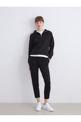 LC Waikiki Kadın Sweatshirt W53769H8 - Siyah