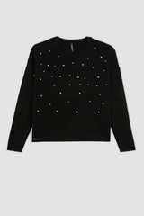 Defacto Kadın Pullover R0726Az - Siyah