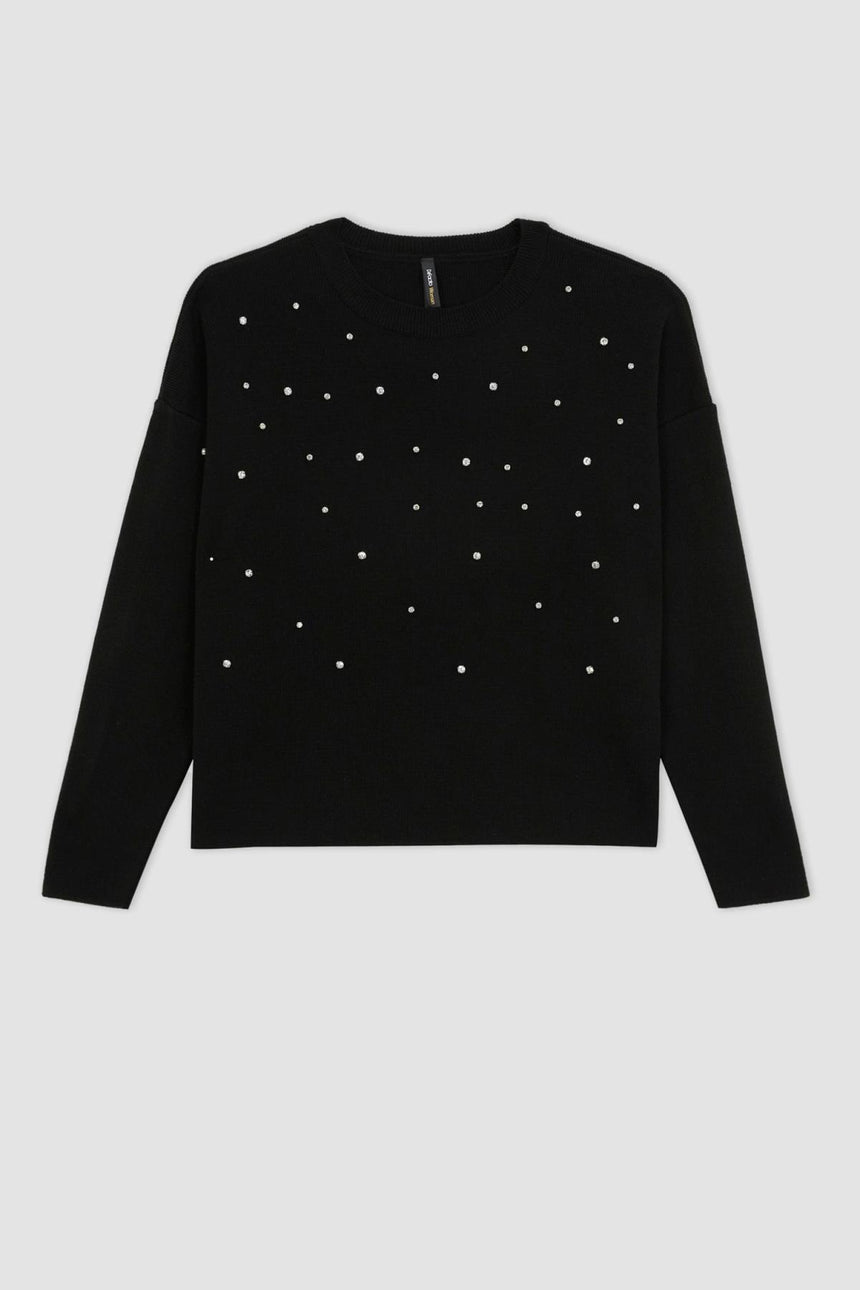Defacto Kadın Pullover R0726Az - Siyah