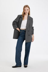Defacto Kadın Blazer C2575Ax - Antrasit