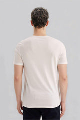 Defacto Erkek Short Sleeve T-Shirt M6606AZ - Beyaz