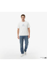 Calvin Klein LV04RF819GYAF Erkek Polo Yaka T-Shirt - Beyaz