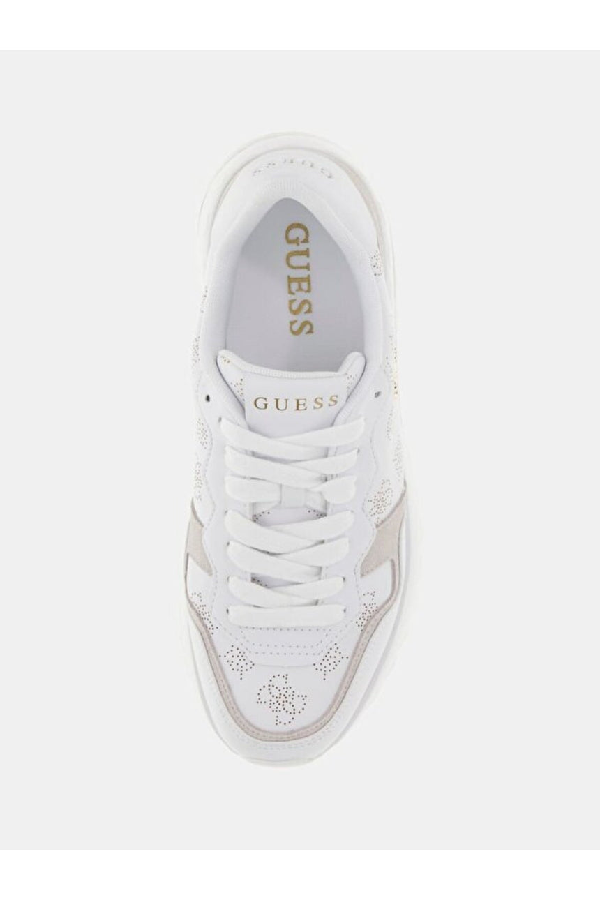 Guess Kadın Vinsa3 Sneaker Flpvi3 - Beyaz