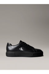 Calvin Klein Kadın BASKET CUPS LACEUP LTH ML YW0YW01945 - Siyah