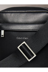 Calvin Klein Raised Reporter Erkek Postacı Çantası LV04D3160G - Siyah