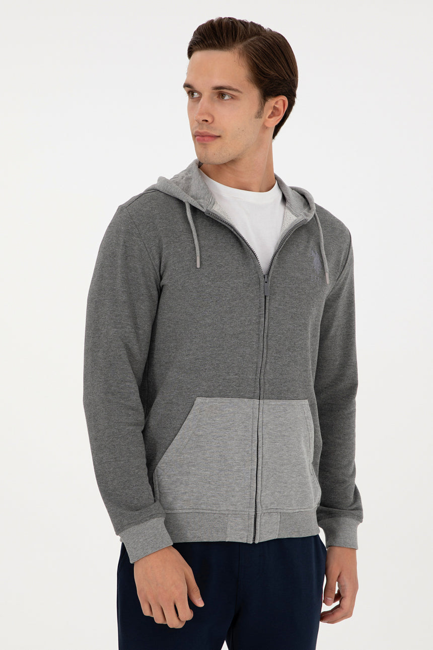 US POLO ASSN ERKEK SWEATSHİRT 1943660 - Antrasit