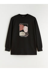 LC Waikiki Kadın Oversize Tunik W5ND54B8 - Siyah