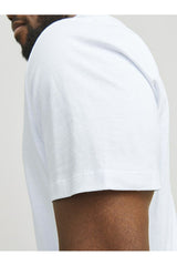 JACK&JONES JJECORP LOGO TEE SS CREW NECK NOOS PLS 12184987 - Beyaz
