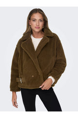 Only Jacket 15294075 - Koyu Kahverengi