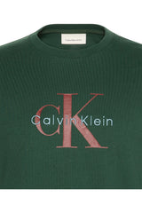Calvin Klein Hero Monologo Erkek T-Shirt LV04RB862G - Yeşil