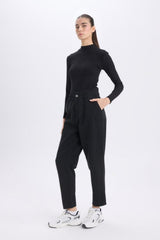Defacto Kadın Trousers S2790Az - Siyah