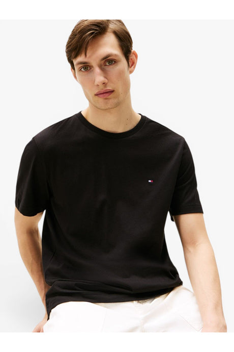 Tommy Hilfiger ERKEK ESSENTIAL REG FIT SOLID TEE MW0MW37267 - Siyah