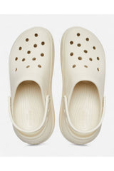 Crocs Unisex Crush Clog 207521 Terlik - Açık Krem