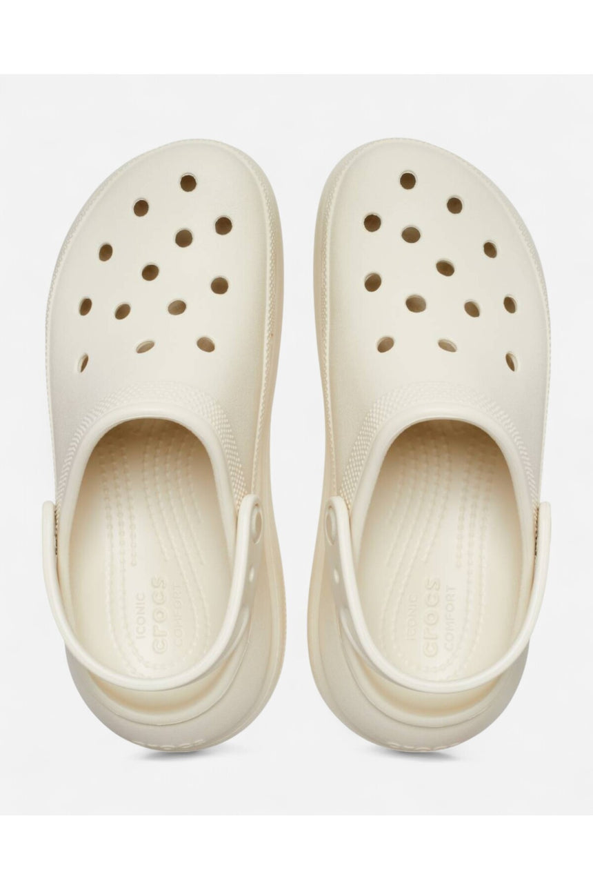 Crocs Unisex Crush Clog 207521 Terlik - Açık Krem