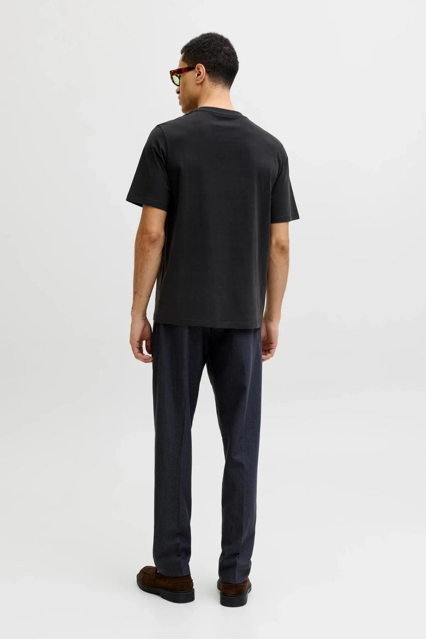 JACK&JONES JPRBLAOSCAR SS TEE FST PLS 12302519 - Siyah