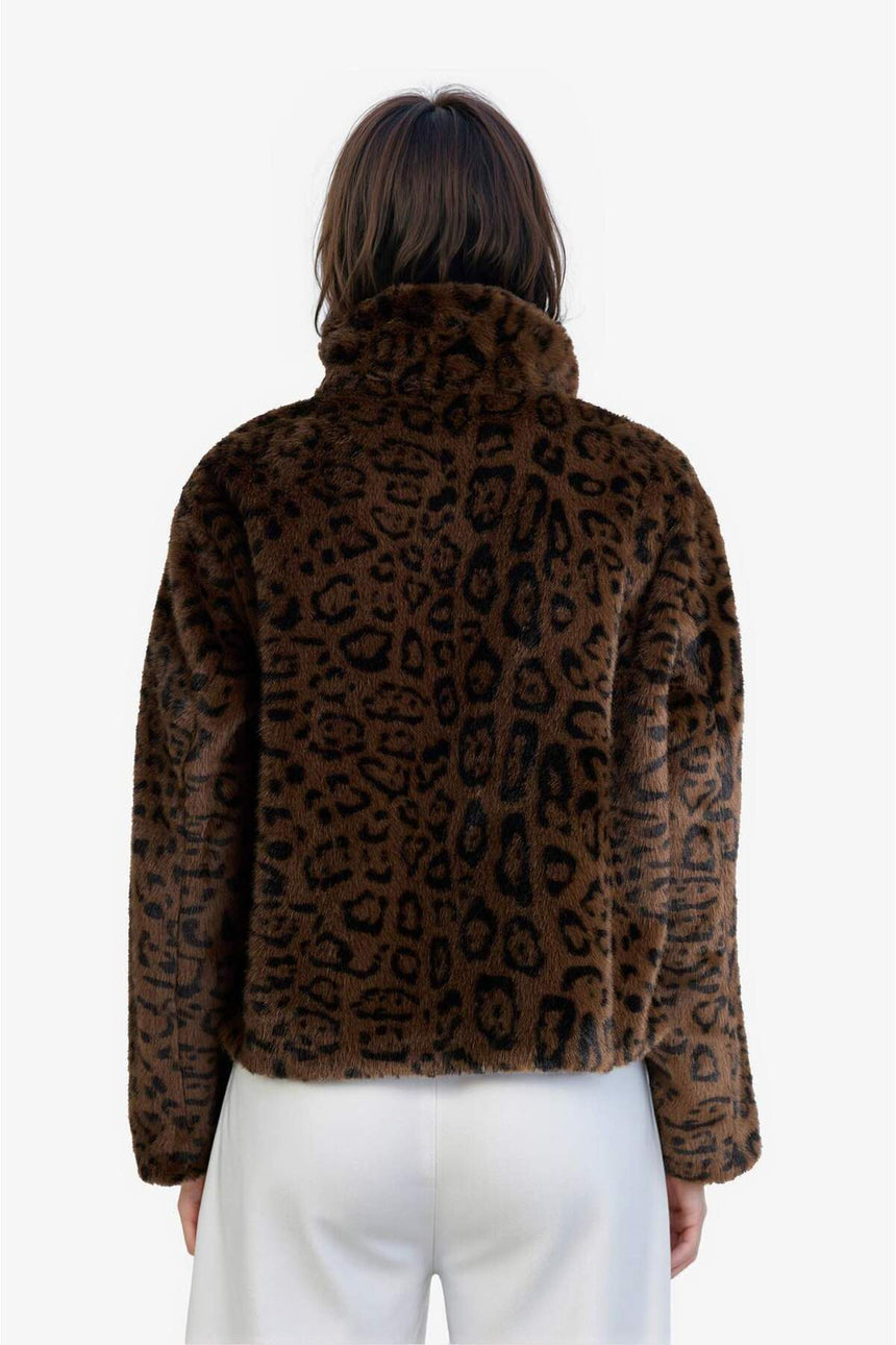 Defacto Kadın Faux Fur F2924Ax - Kahverengi