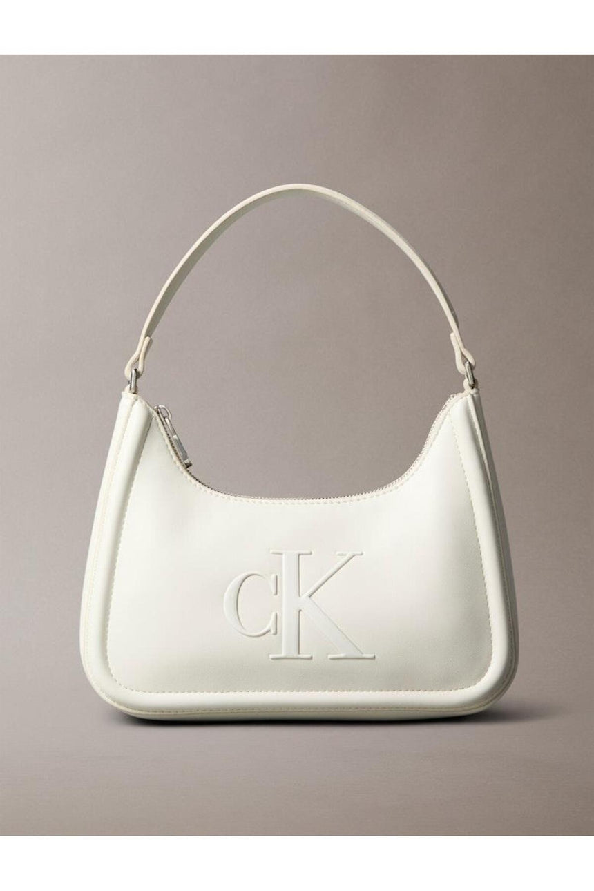 Calvin Klein Kadın BOLD CK SMALL SHOULDER BAG LV04F3230G - Haki