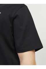 JACK&JONES JJECORP LOGO TEE SS CREW NECK NOOS PLS 12184987 - Siyah