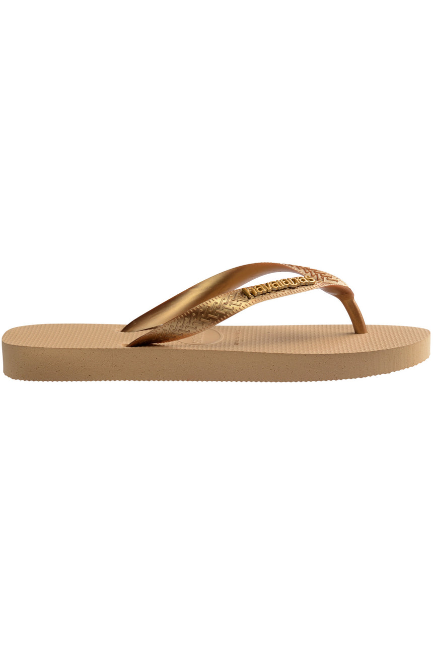 HAVAİANAS TOP LOGO METALLIC 4127244 - ALTIN