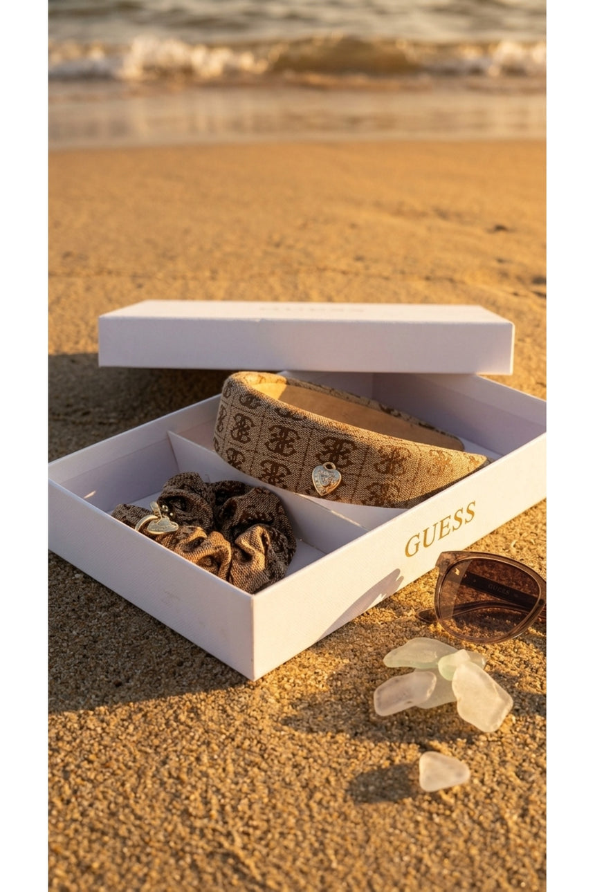 GUESS KADIN NOELLE II GIFT SCRNC GFBOXWP5403 - Açık Bej/ Kahverengi
