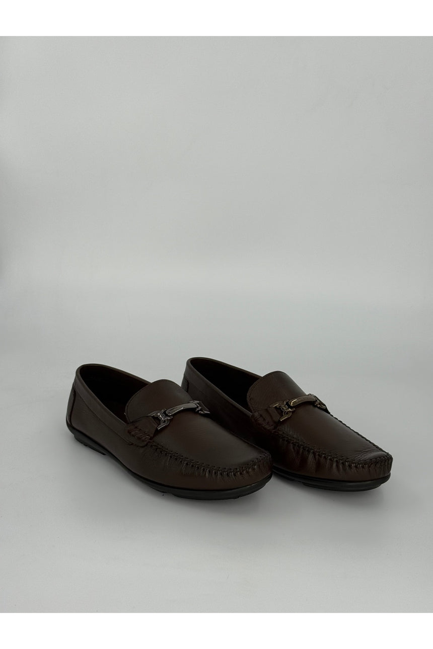 Pierre Cardin 90155 Erkek Loafer - Kahverengi