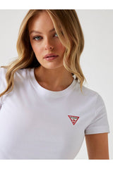 GUESS KADIN SS CN MINI TRIANGLE W2YI44J1314 - Beyaz