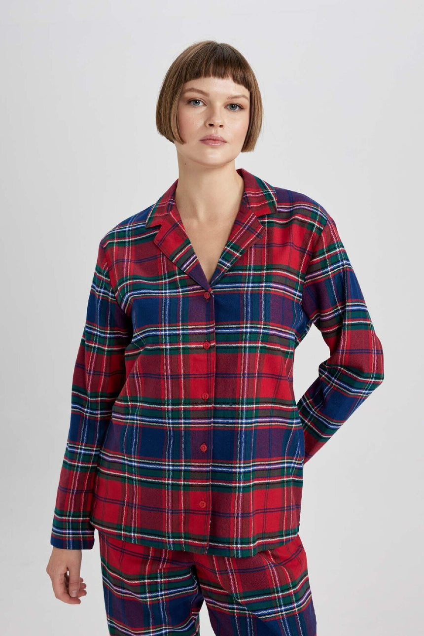 Defacto Kadın Woven Set V4015AZ - Kırmızı