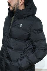 LUMBERJACK 4W ML NOLAN COAT 2SN22 4PR KISA KABAN - Siyah