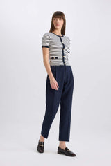 Defacto Kadın Trousers E6292Ax - Koyu Lacivert
