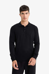 Defacto Erkek Pullover D0454Ax - Siyah