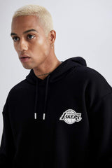 Defacto Erkek Sweat Shirt A4114Ax - Siyah