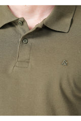 JACK&JONES JJEBASIC POLO SS NOOS 12136516 - Koyu Zeytin Yeşili