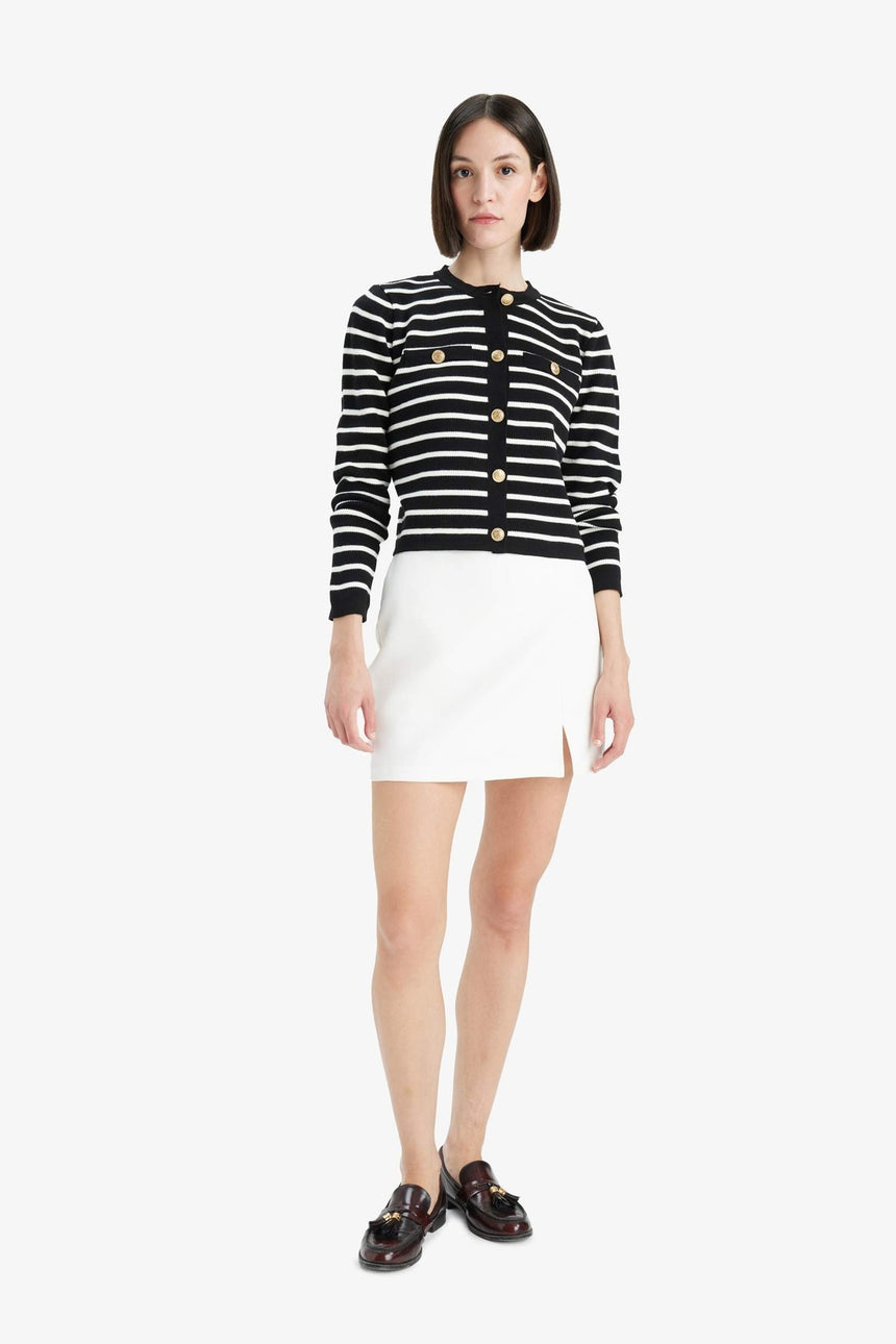 Defacto Kadın Cardigan D3307Ax - Siyah