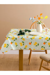 LC Waikiki Home Limon Desenli Masa Örtüsü S65789B8 - Karışık