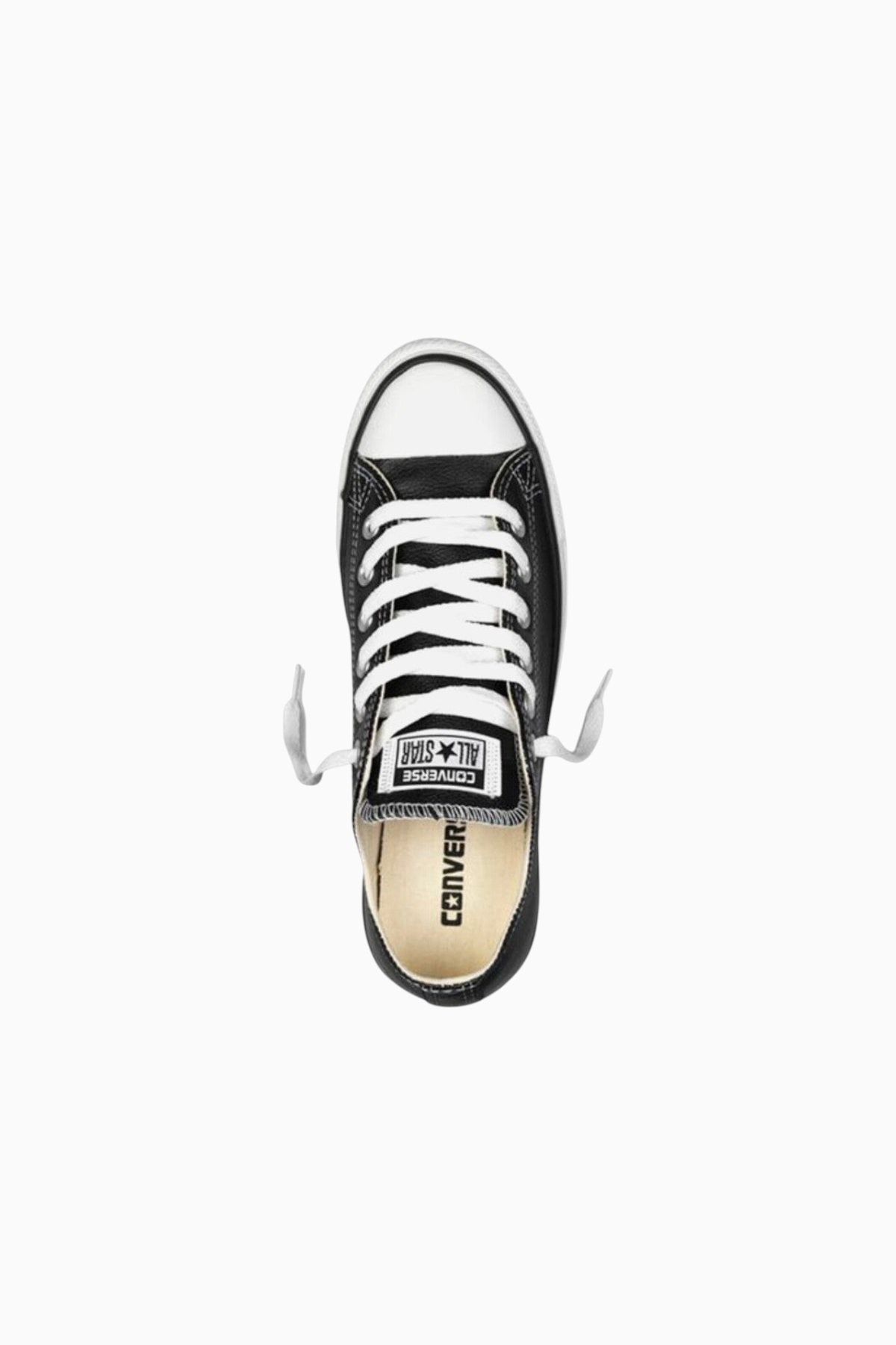 Sporline Converse Chuck Originals unisex siyah tekstil spor ayakkabı üstten görünüm