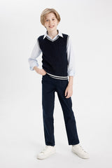 Defacto Çocuk Trousers U3254A6 - Koyu Lacivert