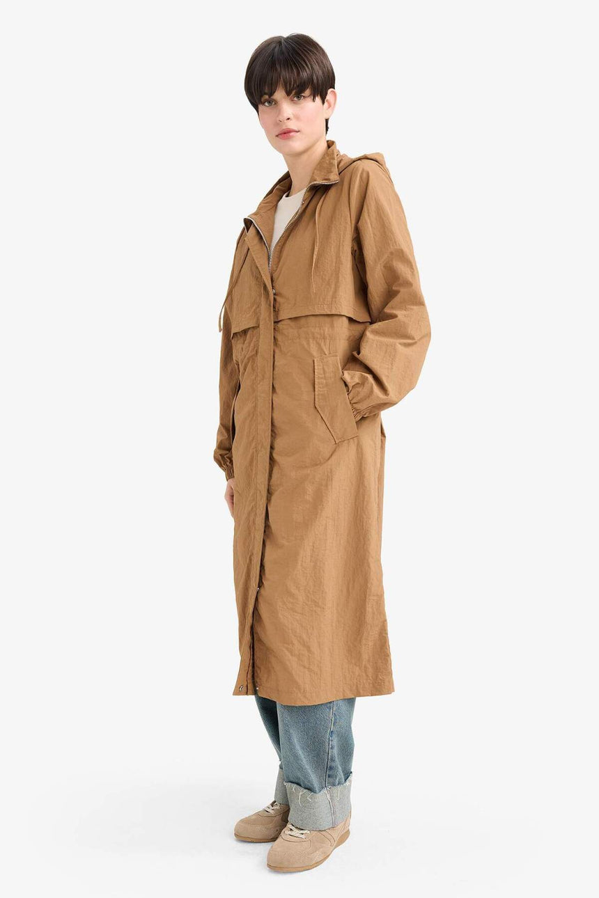 Defacto Kadın Raincoat E8554AX - Kahverengi