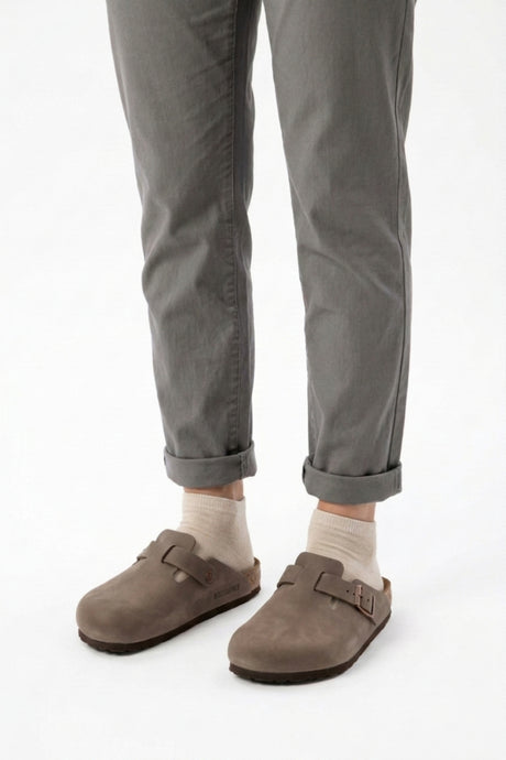 BIRKENSTOCK BOSTON BF NU 1033076 - Koyu Kahverengi