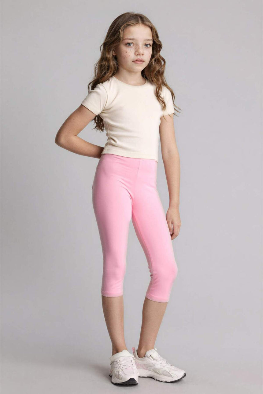 DeFacto B5656A8 Çocuk Tayt - Pembe