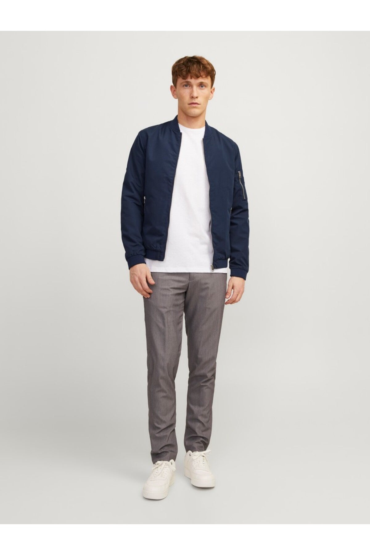 Jack & Jones Rush Erkek Bomber Mont 12165203 - Koyu Lacivert
